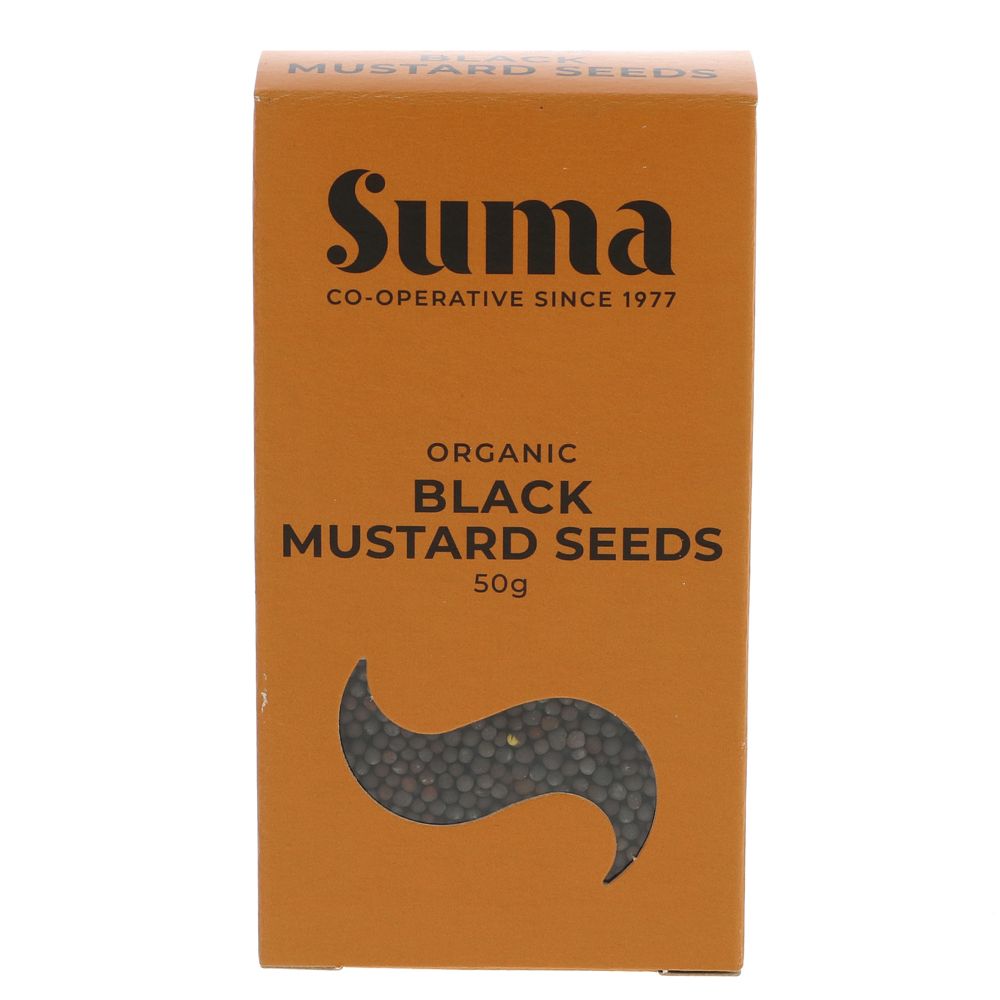 Suma Organic Black Mustard Seeds 50g