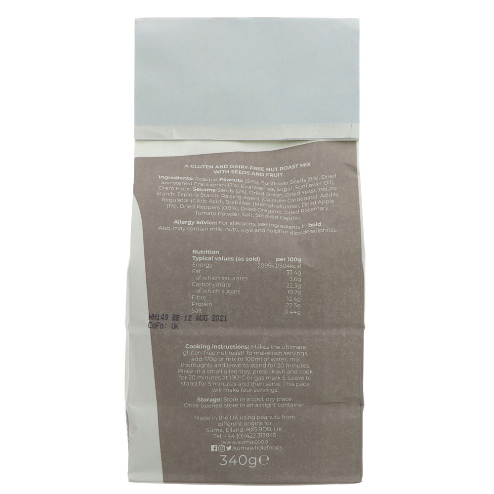 Suma Nut Roast Mix - 340g - Vegan & GF