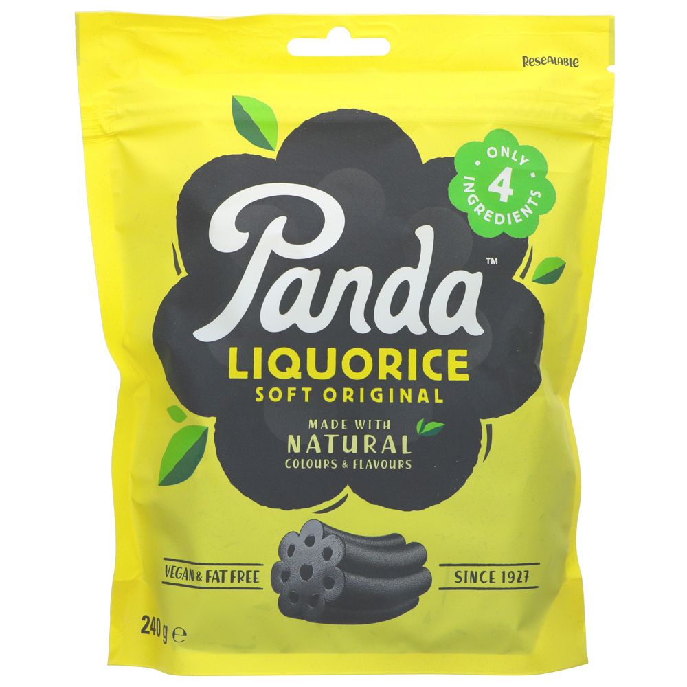 Panda Liquorice - Soft Original - 240g
