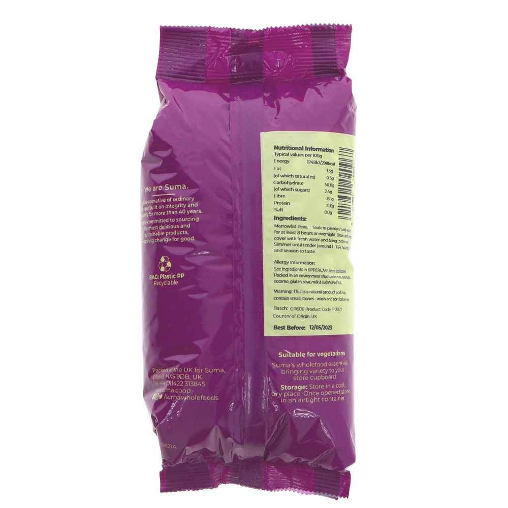 Suma Marrowfat Peas 500g