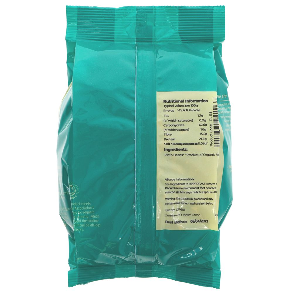 Suma Organic Pinto Beans 500g