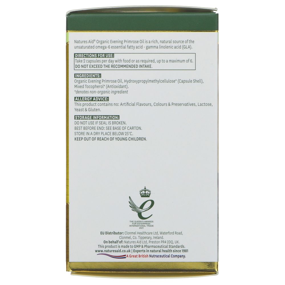Natures Aid Evening Primrose Oil (90 caps)