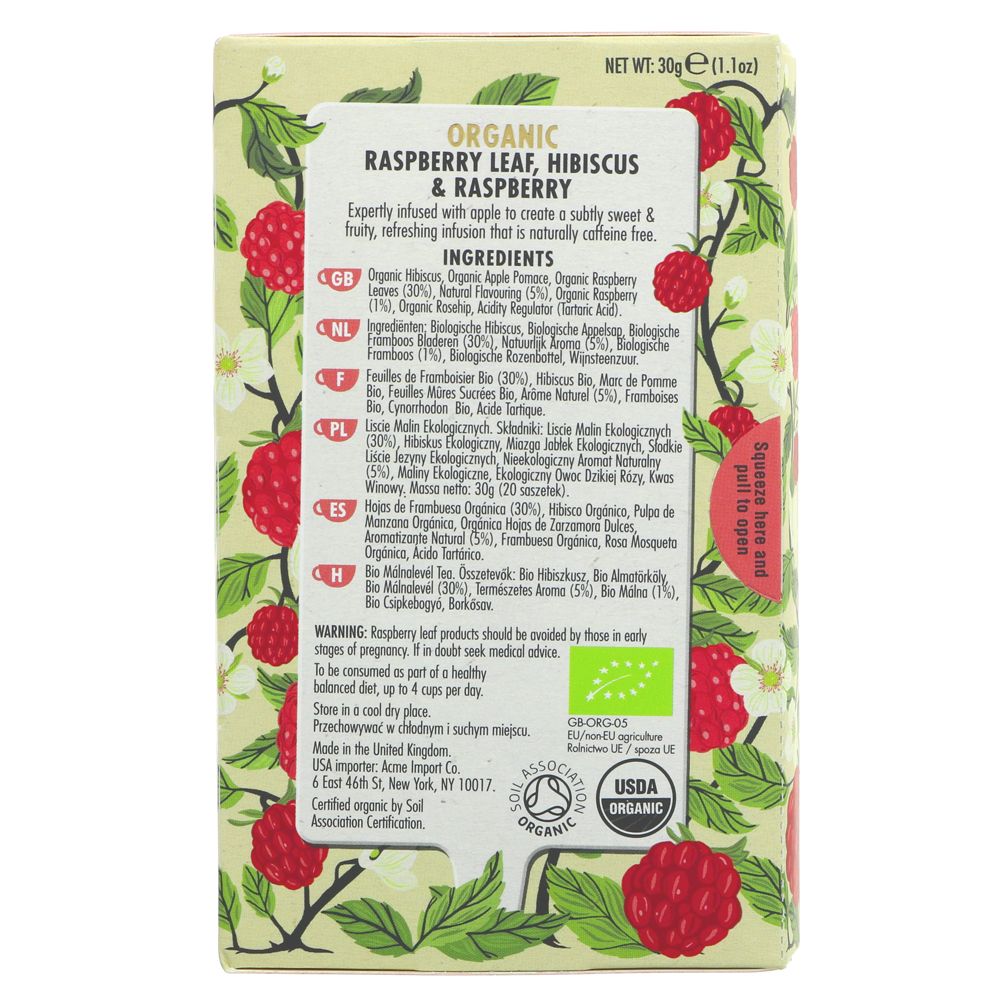 Heath & Heather Raspberry Leaf Tea (x20bags)
