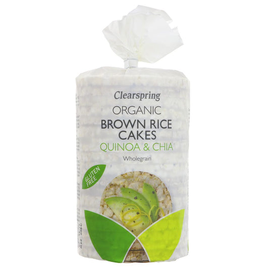 Clearspring Brown Rice Cakes Quinoa & Chia