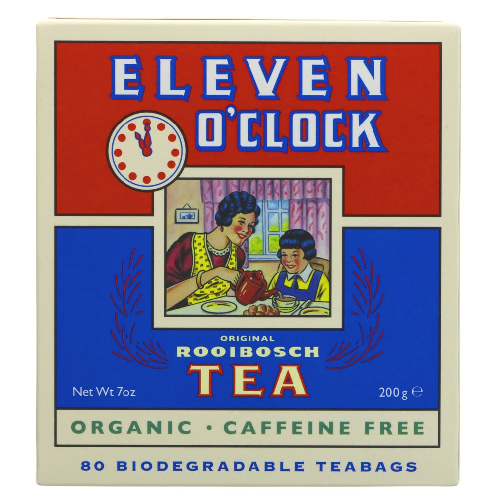 Eleven o'clock Organic Rooibosch Tea Bags x 80