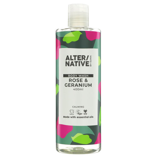 Alter/Native Body Wash Rose & Geranium 400ml