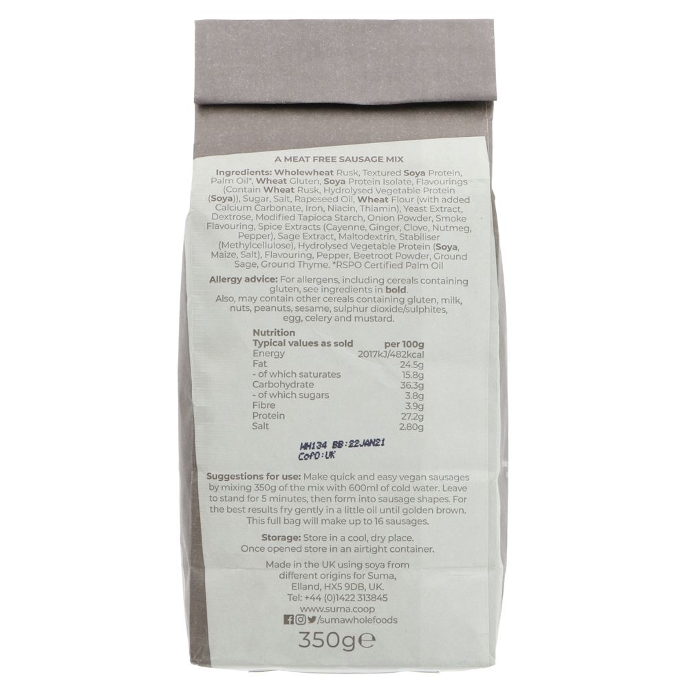 Suma Vegan Sausage Mix 350g