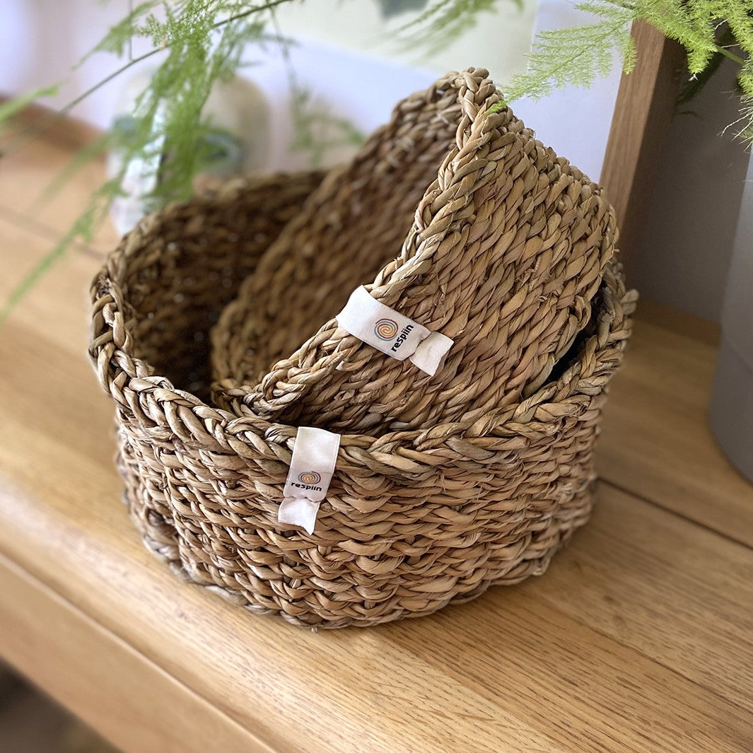 reSpiin Woven Seagrass Basket (Small)