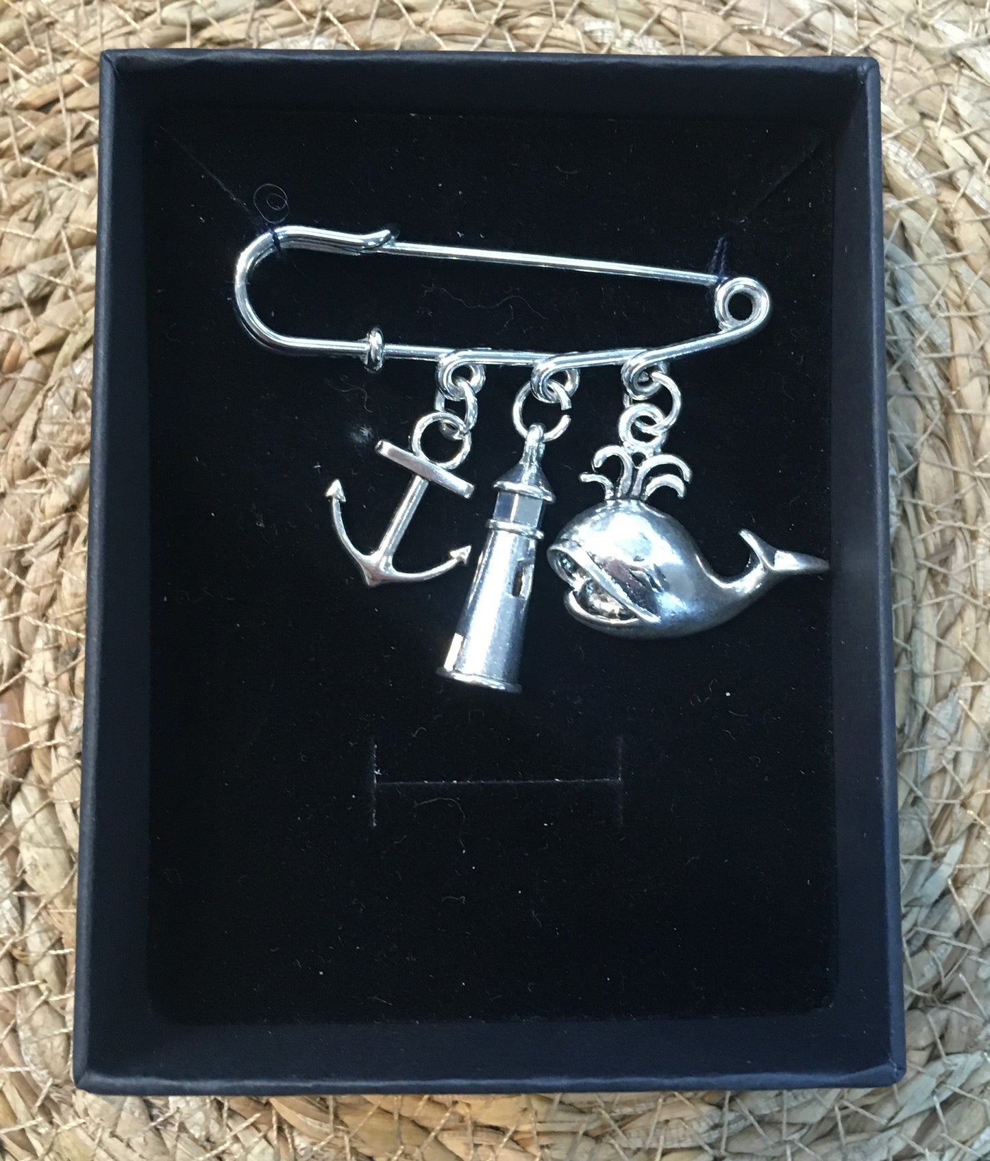 Kilt Pin Brooch - Silver Plated - by Maria Silmon The Conscious Jeweller