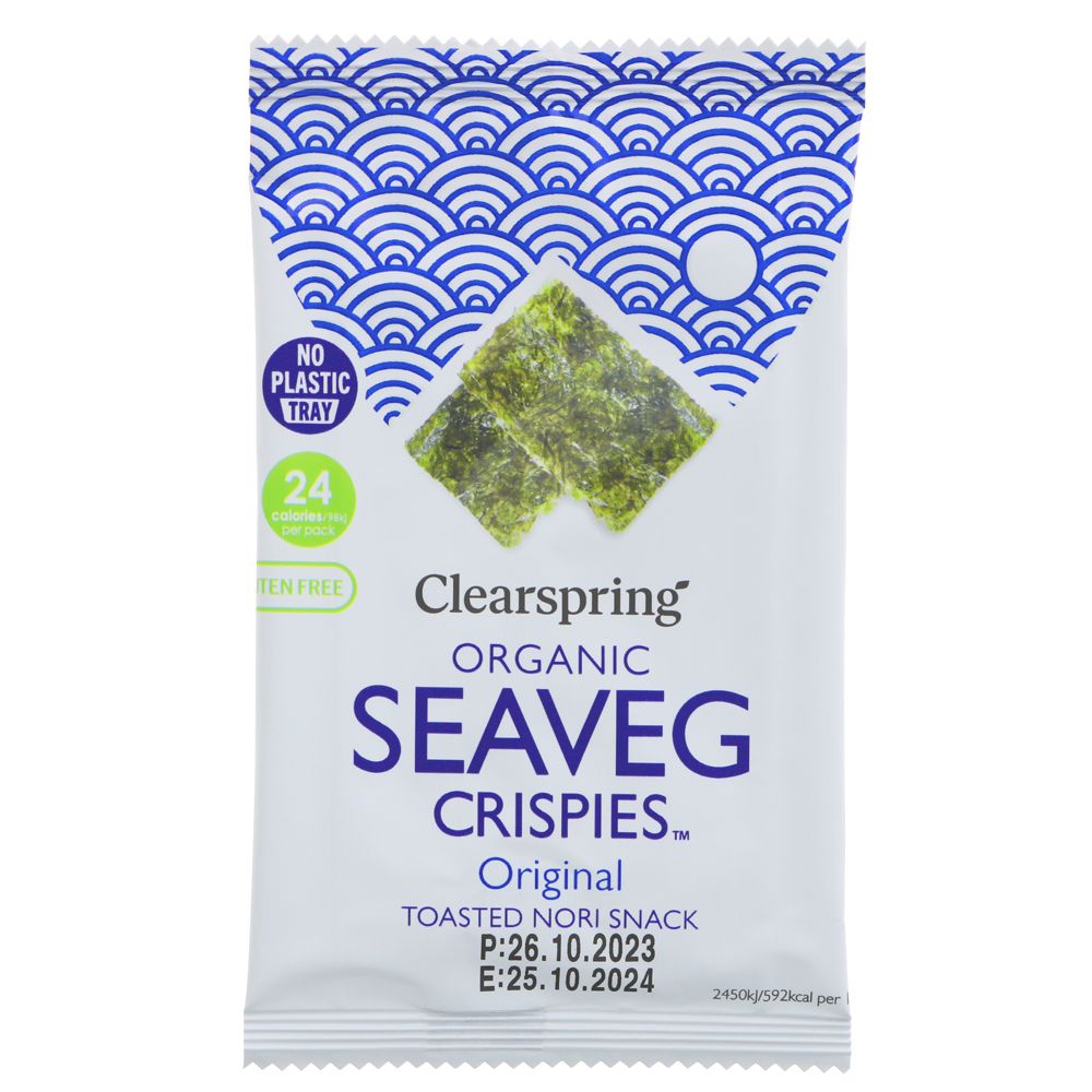 Clearspring Organic Seaveg Crispies (4g)