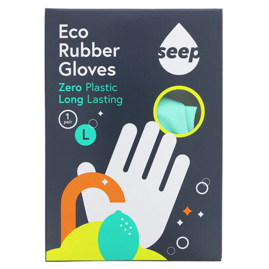 Seep Rubber Gloves - Large
