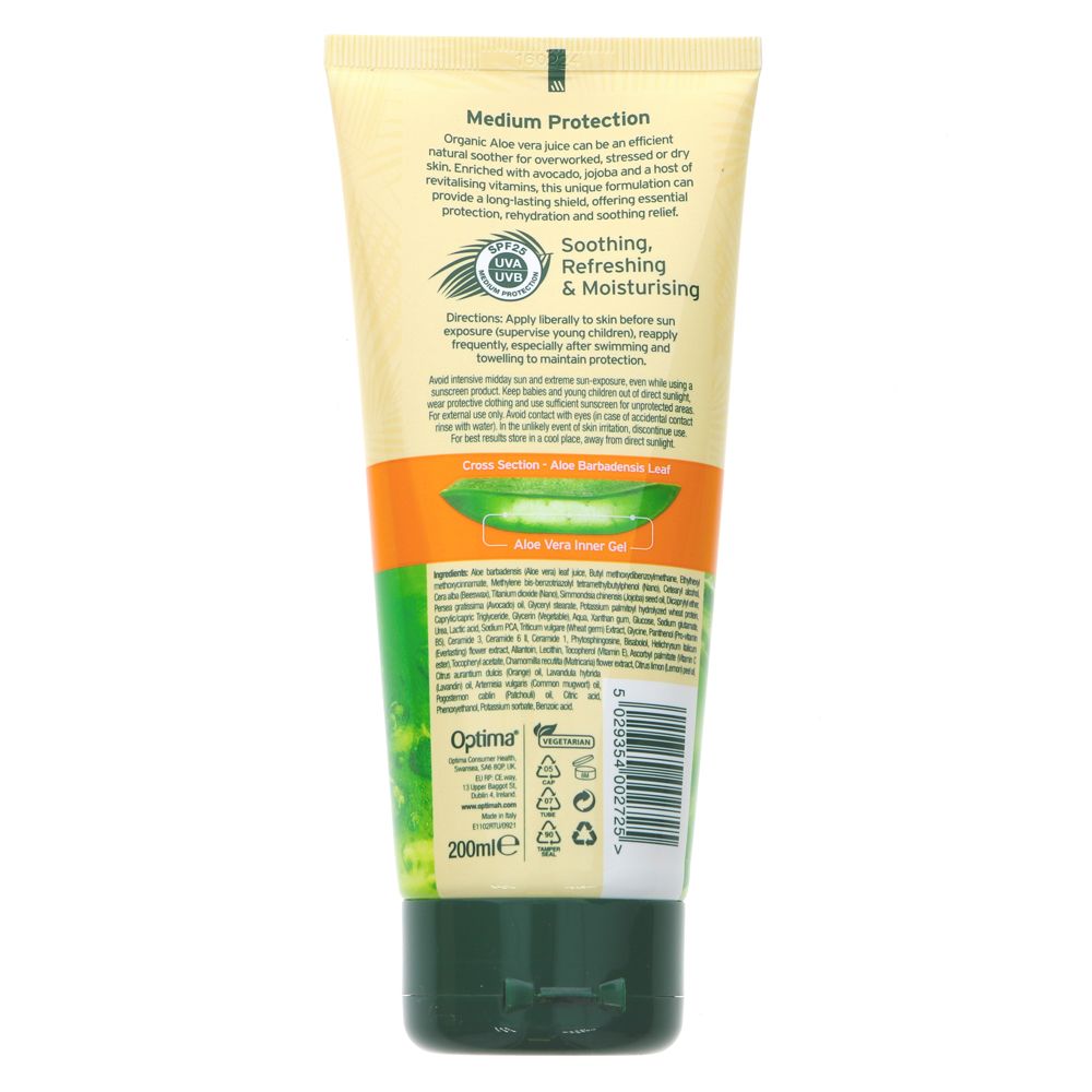 Aloe Pura Sun Lotion SPF 25 200ml