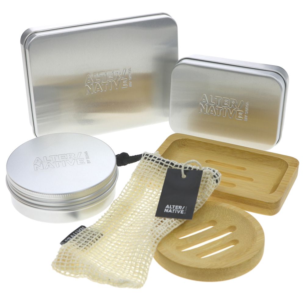 Alter/Native Travel Soap Tin - Round