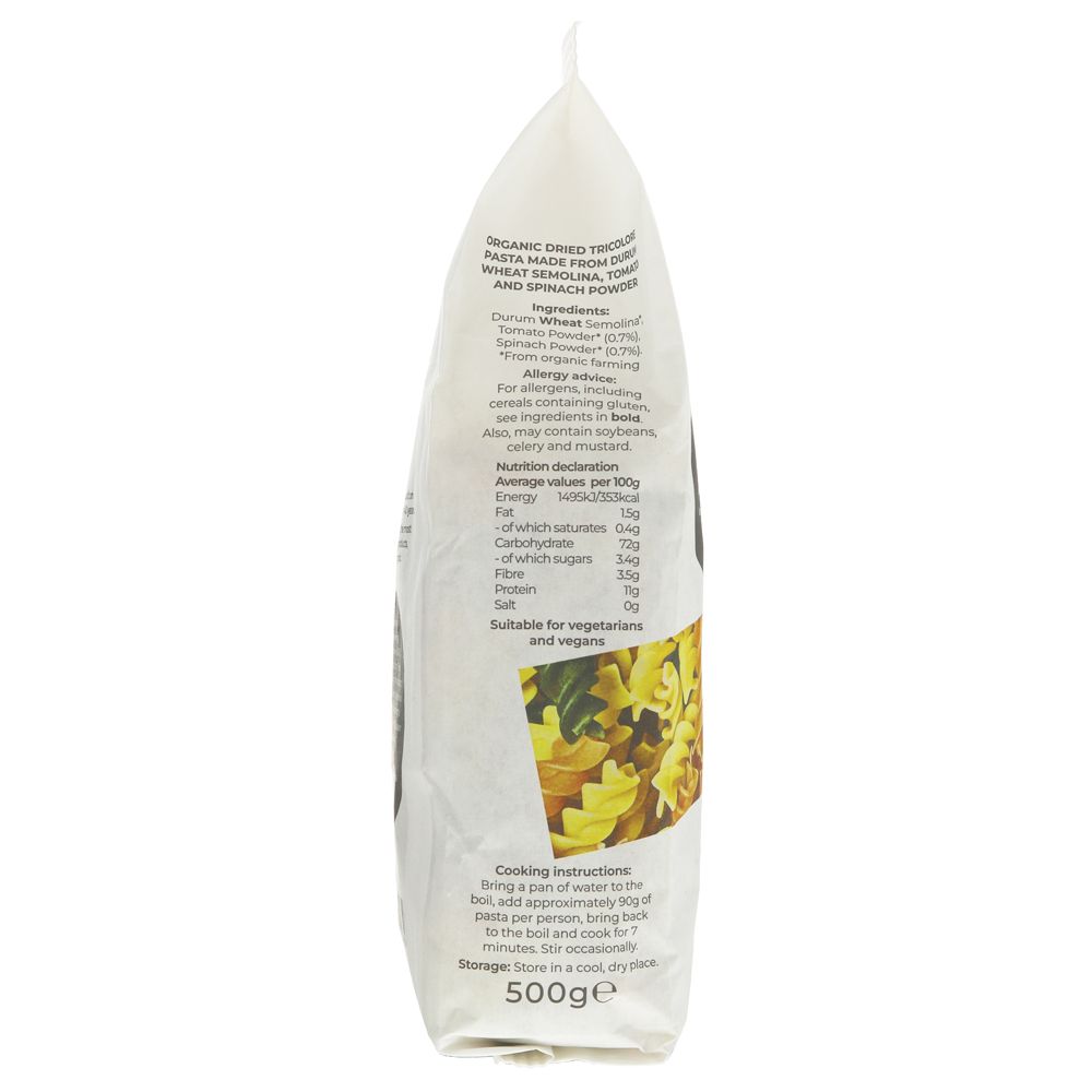 Suma Italian Tricolore Fusilli 500g