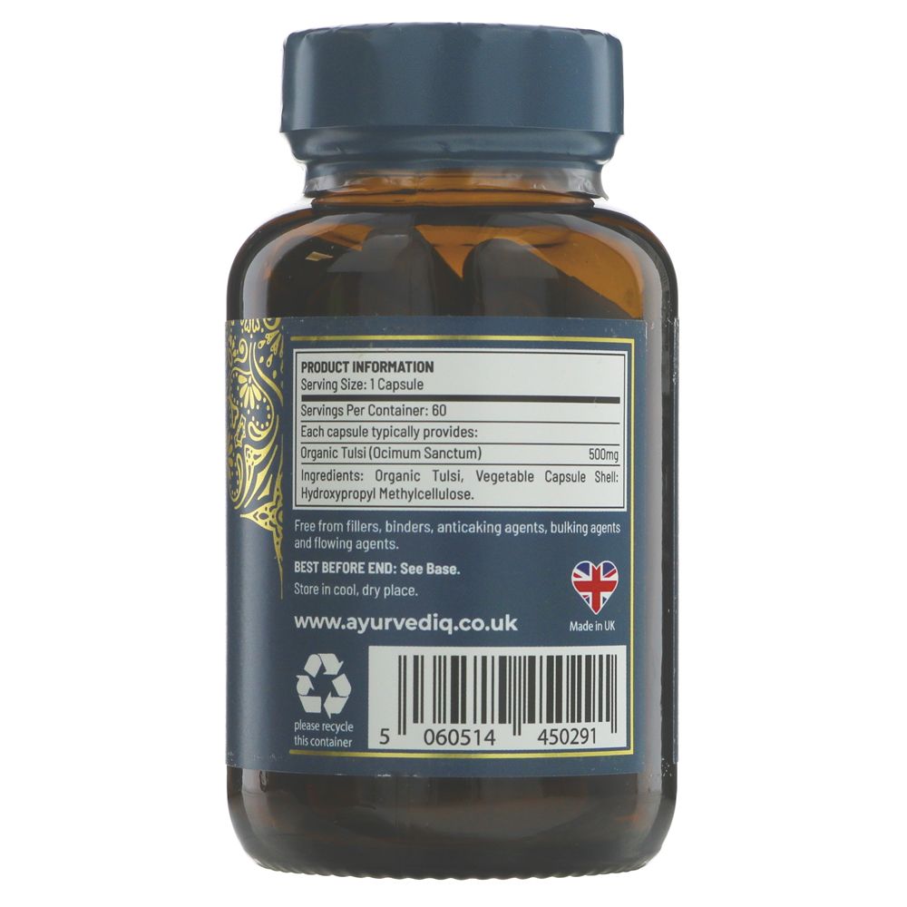 Ayurvediq Organic Tulsi Tablets 500mg (x60)