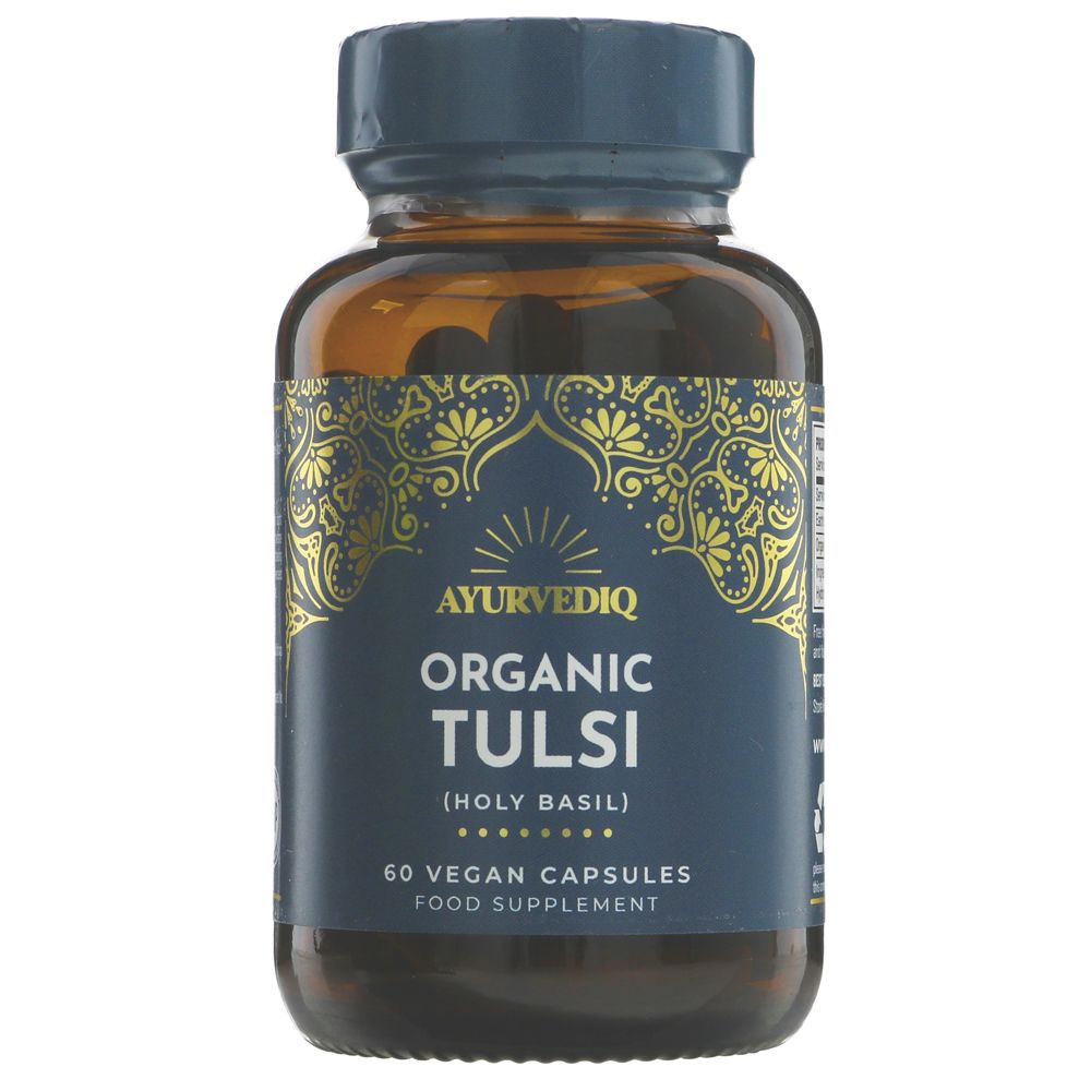 Ayurvediq Organic Tulsi Tablets 500mg (x60)