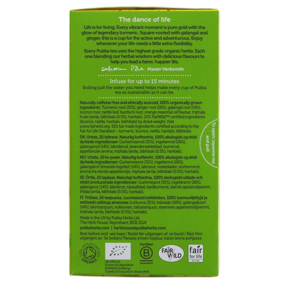 Pukka Turmeric Active Tea