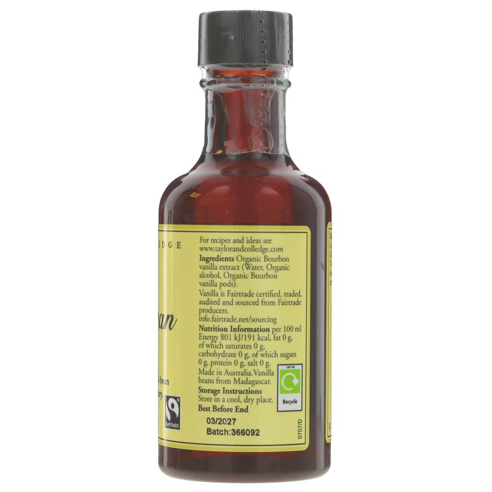 Taylor & Colledge Vanilla Bean Extract - 100ml