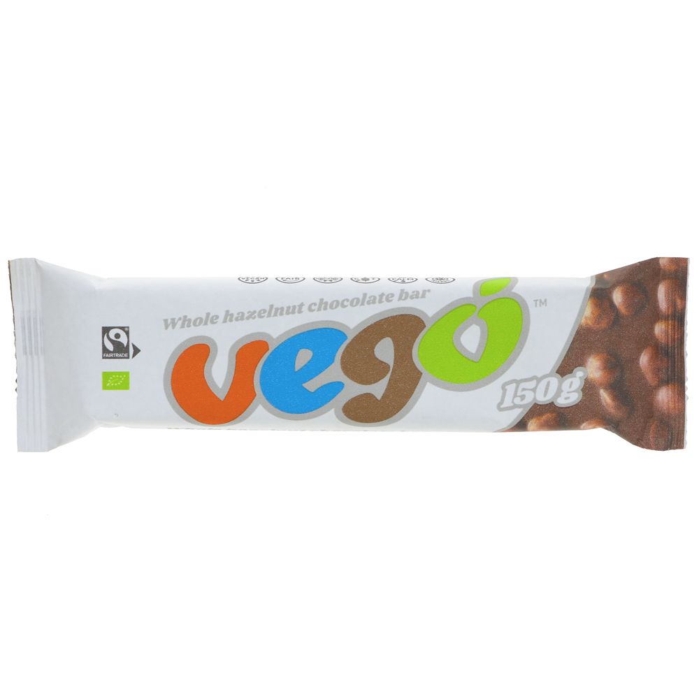 Vego Hazelnut Chocolate Bar 150g