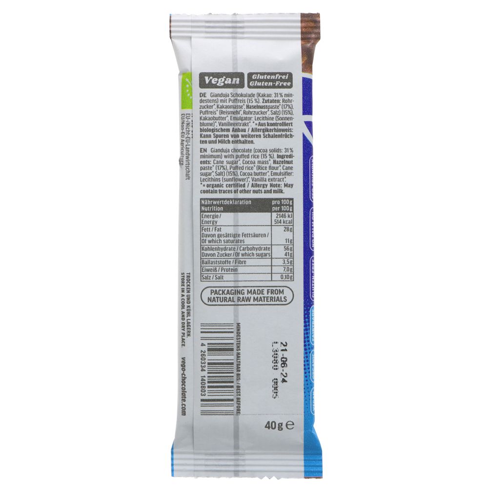 Vego Crisp 40g Bar