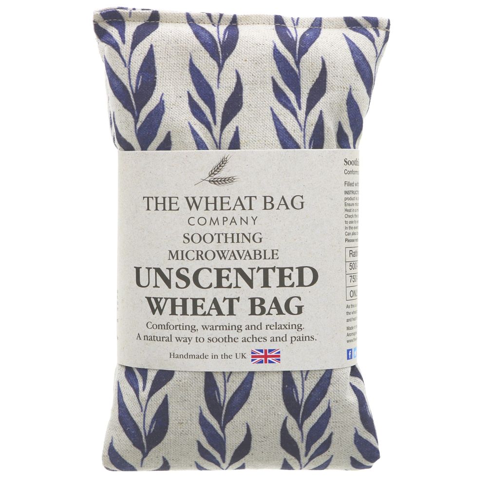 Unscented Wheat Bag-Navy Leaf