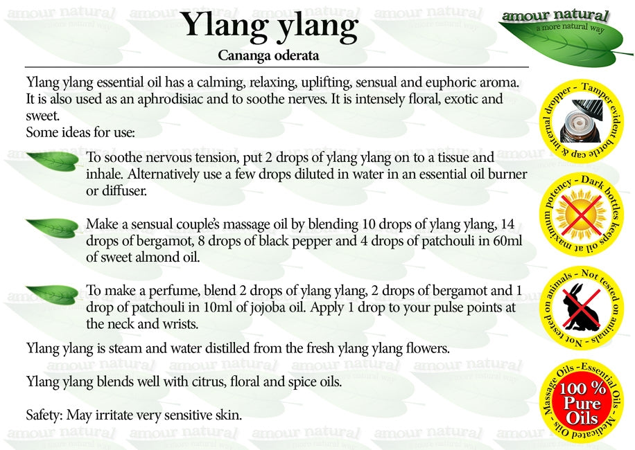 Armour Natural Ylang Ylang  Essential Oil 10ml