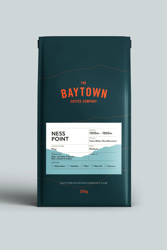 Ness Point Beans - Decaf & Organic -Baytown Coffee