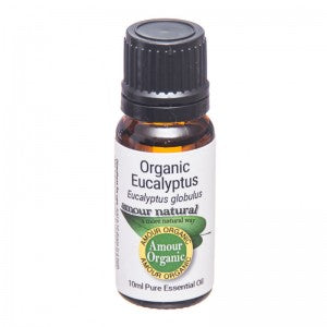Amour Natural Organic Eucalyptus Essential Oil 10ml
