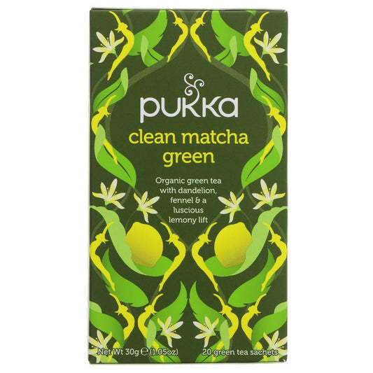 Pukka Clean Green Matcha Tea 20 Bags