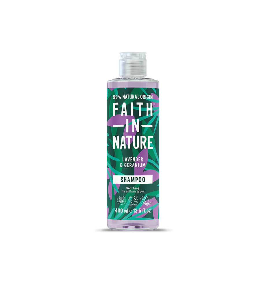 Faith in Nature Lavender & Geranium Shampoo 400ml