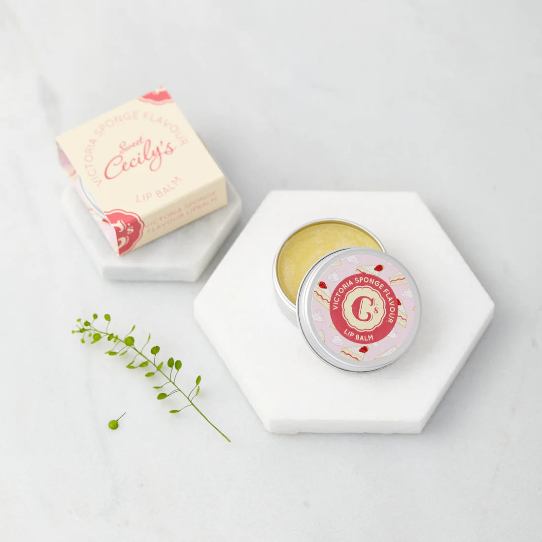 Sweet Cecily's Lip Balm Victoria Sponge