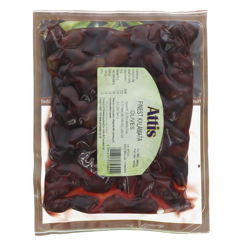 Attis Kalamata Olives 400g