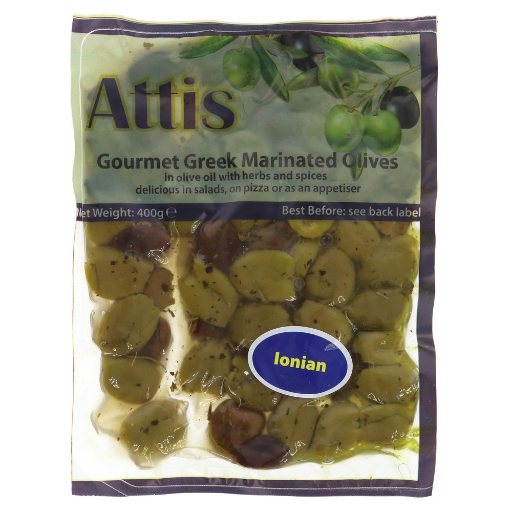 Attis Ionian Olives 400g