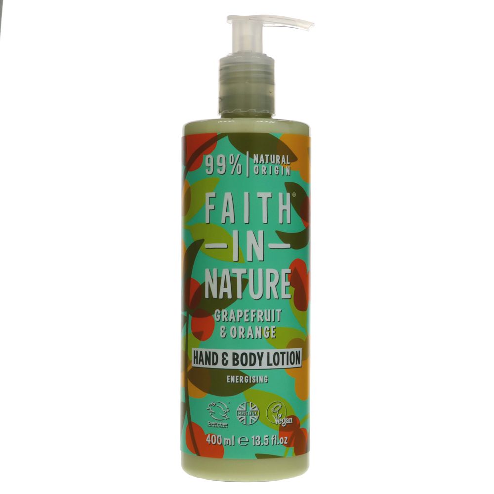 Faith in Nature Hand & Body Lotion Grapefruit & Orange