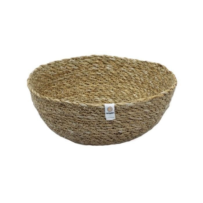 reSpiin Seagrass Bowl Natural Large