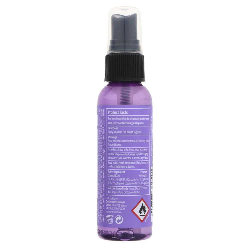 Dr Bronners Lavender Hand Sanitiser
