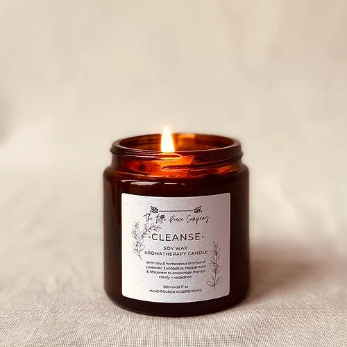 The Little Peace Company Cleanse Soy Wax Aromatherapy Candle