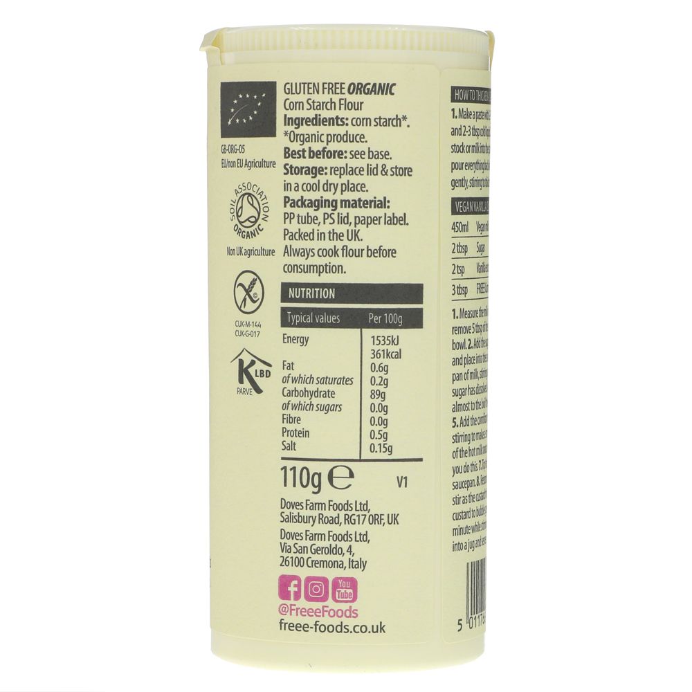 Dove's Farm G/F Cornflour 110g