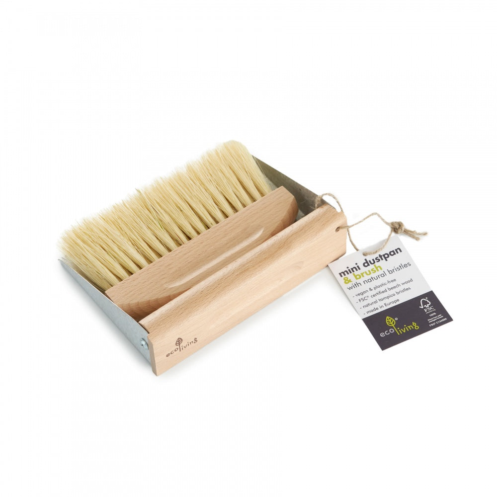 ecoLiving Mini Dustpan & Brush