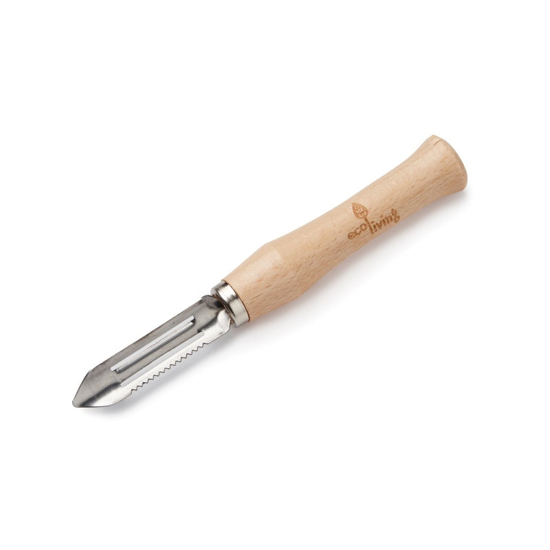 ecoLiving Wooden Potato Peeler