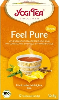 Yogi Feel Pure Tea 17 Bags