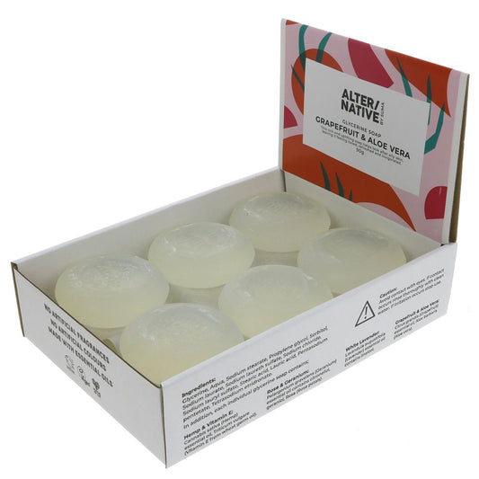 Alter/Native by Suma Glycerine Soap Grapefruit & Aloe Vera 90g