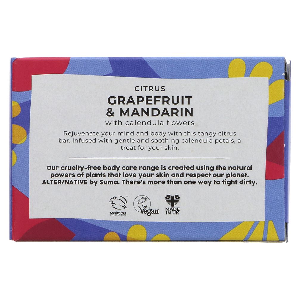 Alter/Native Grapefruit & Mandarin Boxed Soap 95g