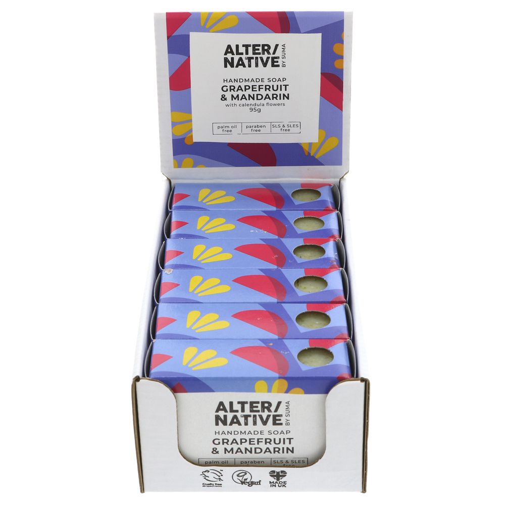 Alter/Native Grapefruit & Mandarin Boxed Soap 95g