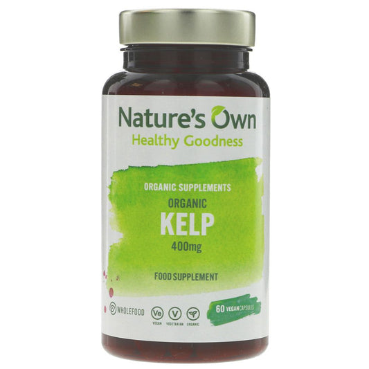 Natures Own Organic Kelp 400mg (60 capsules)