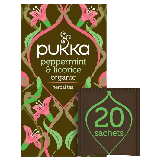 Pukka Peppermint & Licorice Tea 20 Bags