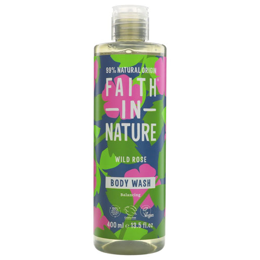 Faith in Nature Wild Rose Body Wash 400ml