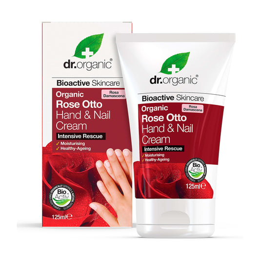 dr organic Rose Otto Hand & Nail Cream