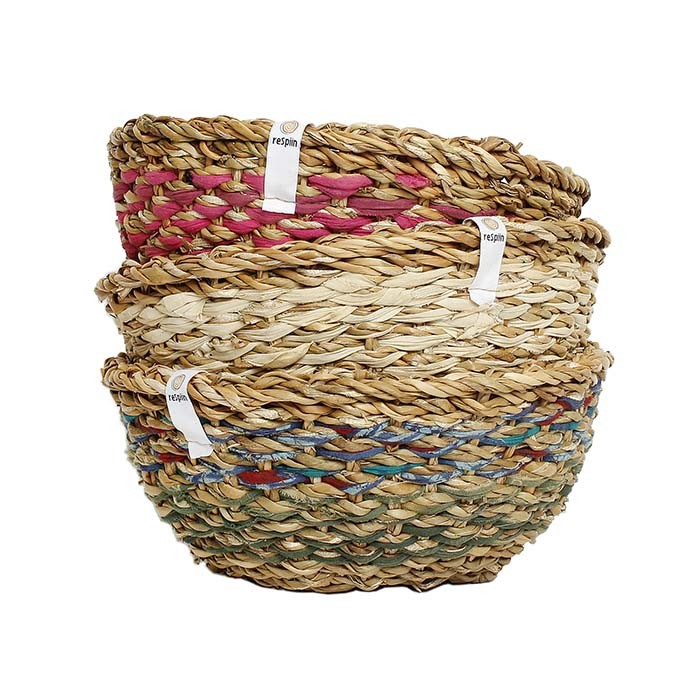 respiin Sari & Seagrass bowl