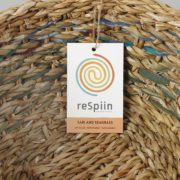 respiin Sari & Seagrass bowl
